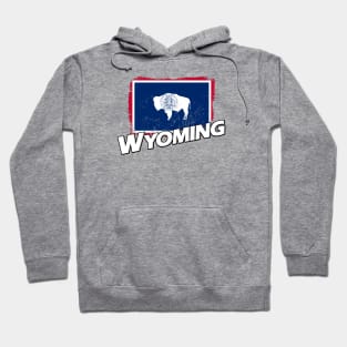 Wyoming flag Hoodie